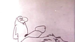 Funny Cunt Fucking Cartoon Sex (1960s Vintage)