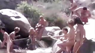 Nudist Families Trip to the Mountains (1960s Vintage)